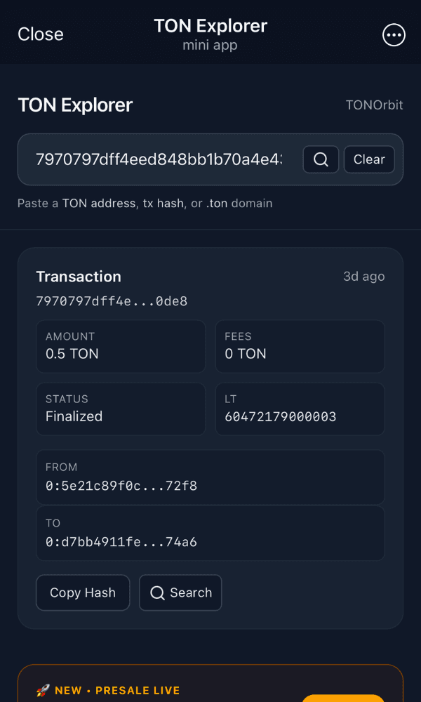 Explorer screenshot 2