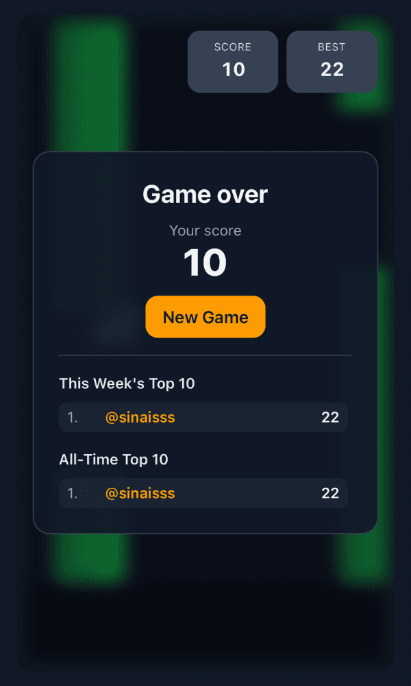 Flappy Cow screenshot 2